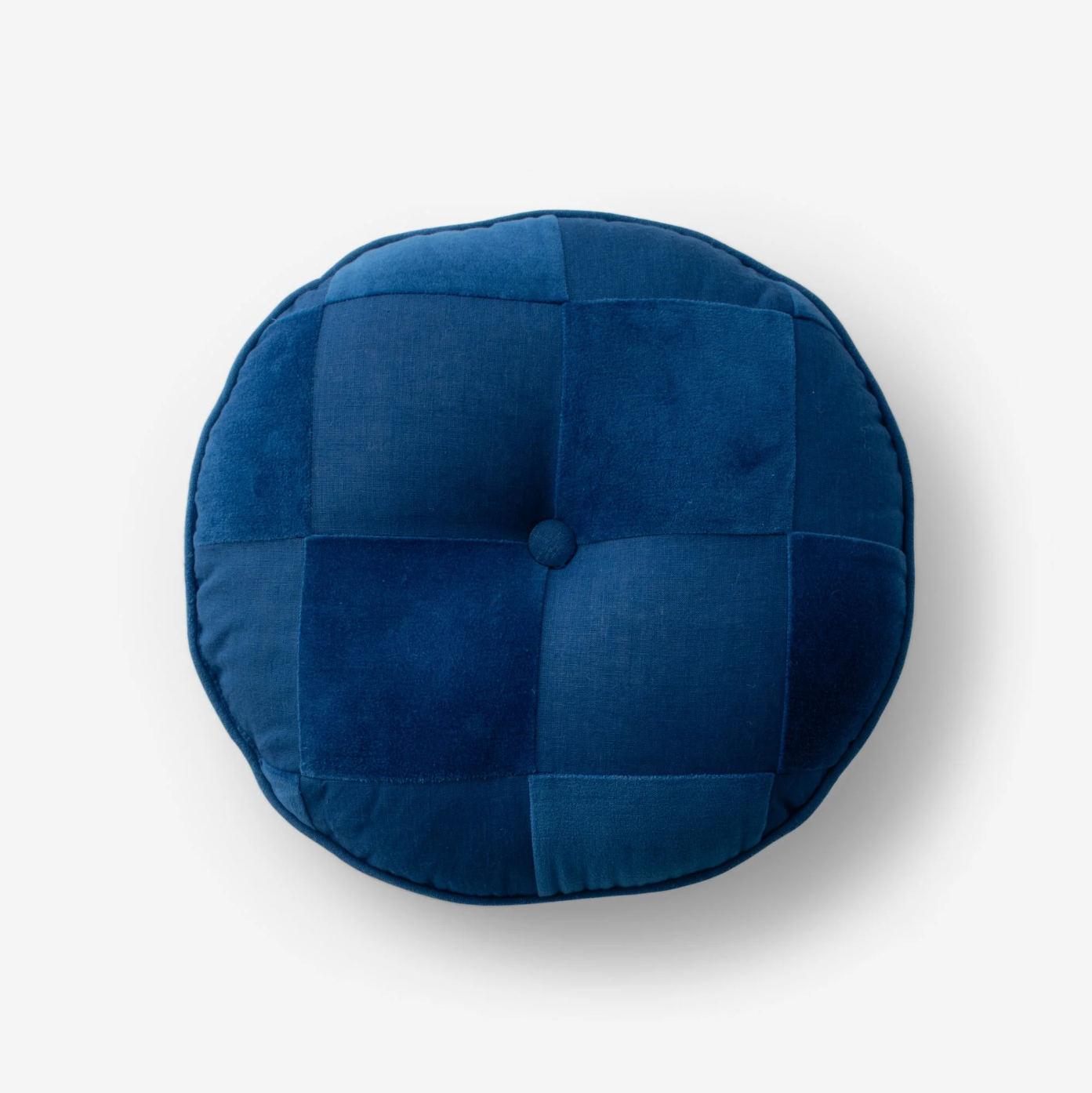 Throw pillow with checkered design